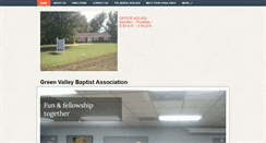 Desktop Screenshot of greenvalleybaptists.com